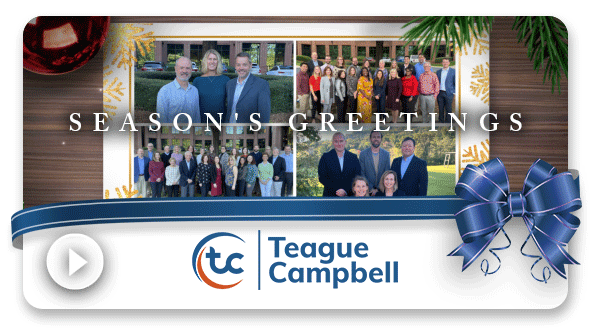 Happy Holidays From Teague Campbell!