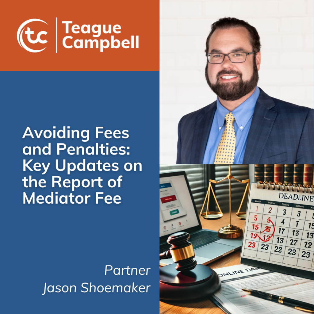 Avoiding Fees and Penalties: Key Updates on the Report of Mediator Fee