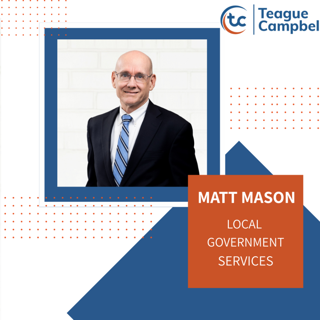 Matt Mason Adds Depth To TC's Local Government Services