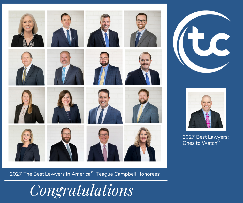 17 Teague Campbell Attorneys Recognized in 2027 Best Lawyers© Awards