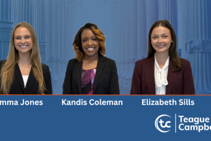 Teague Campbell Welcomes New Talent to the Workers' Compensation Practice Group